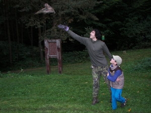 Kalous vzlétl pod Blaníkem